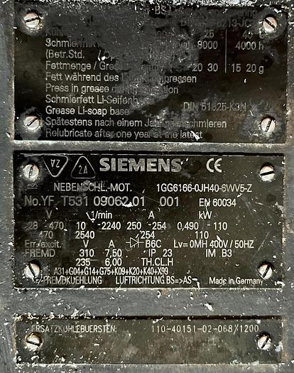 Refurbished 2006 TECNOVA USED PE PP EXTRUDER 105 mm.