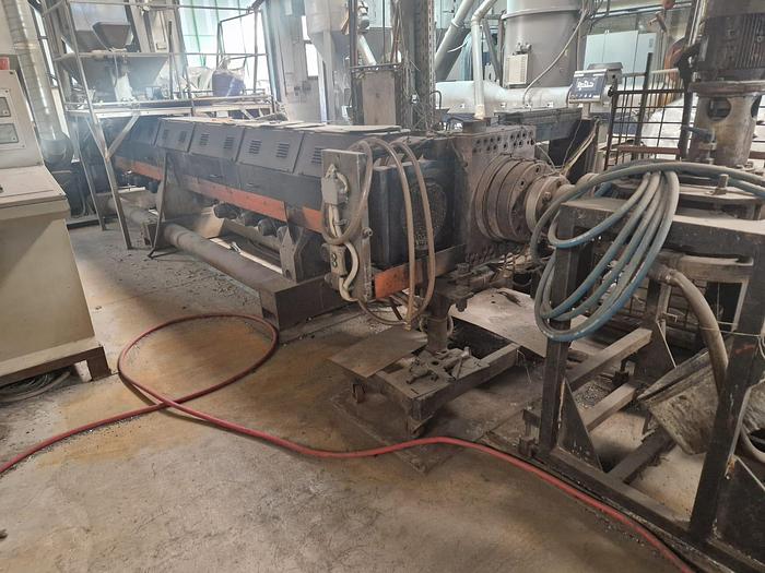 Used 2001 TECNOVA 160 mm 900 kg/h PE PP PS PC ABS PS EPS, etc