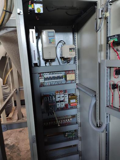 Refurbished 2006 TECNOVA USED PE PP EXTRUDER 105 mm.