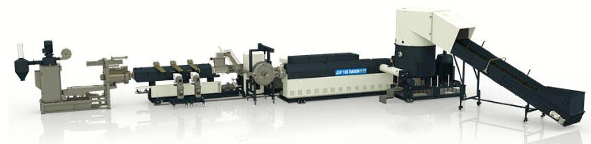 Used GAMMA MECCANICA 125  mm.Tandem System for heavily printed or moist materials