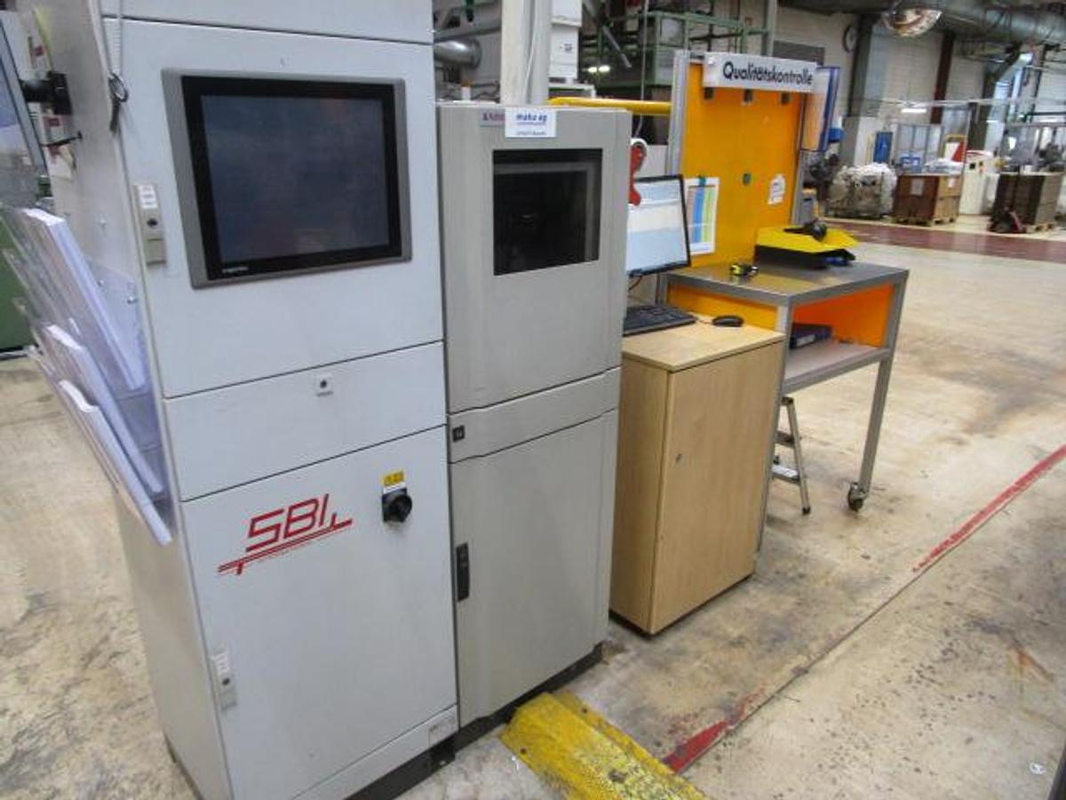 Used 2004 AMUT EZ 160 1200/1000 mm.single screw 1 Ton/h PS PP