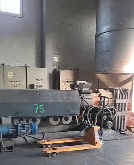 Used 2007 TECNOVA 160 mm 54 L/D 800-1.200 kg/h PE PP PS PC ABS PS EPS, ..