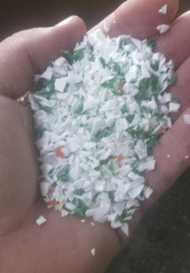 HDPE Regrind White Injection MFI 7