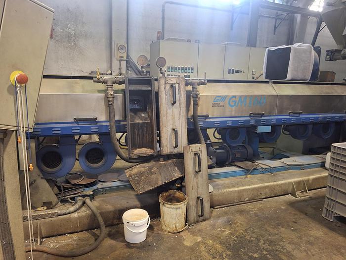 Used GAMMA MECCANICA 160 mm. extruder for LDPE HDPE PP,..