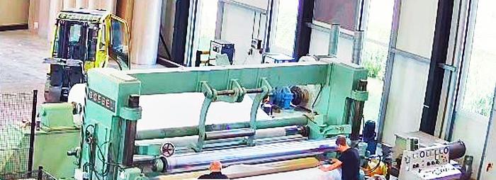 Used 3,6 mt.SLITTER REWINDER GOEBEL