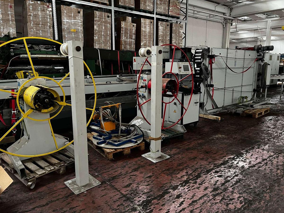 Used 2005 CINCINNATI NEXANS PEX-AL-PEX extrusion line complete with downstream