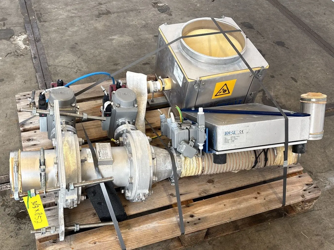 Used HOSOKAWA ALPINE 450 PULVIS PULVIS 450 BEAD MILL