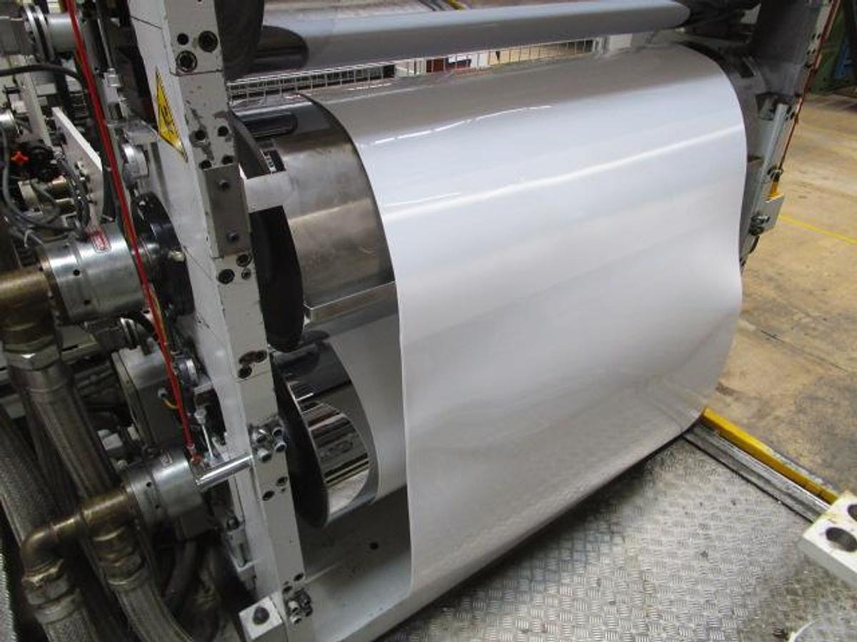 Used 2004 AMUT EZ 160 1200/1000 mm.single screw 1 Ton/h PS PP