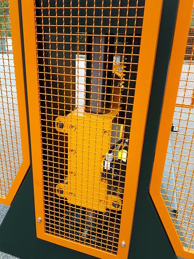 GUILLOTINE REEL SPLITTER 2000x1500 mm. 9 kw 2x17,5 T