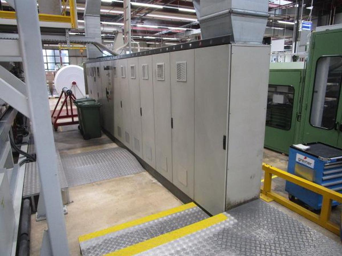 Used 2004 AMUT EZ 160 1200/1000 mm.single screw 1 Ton/h PS PP