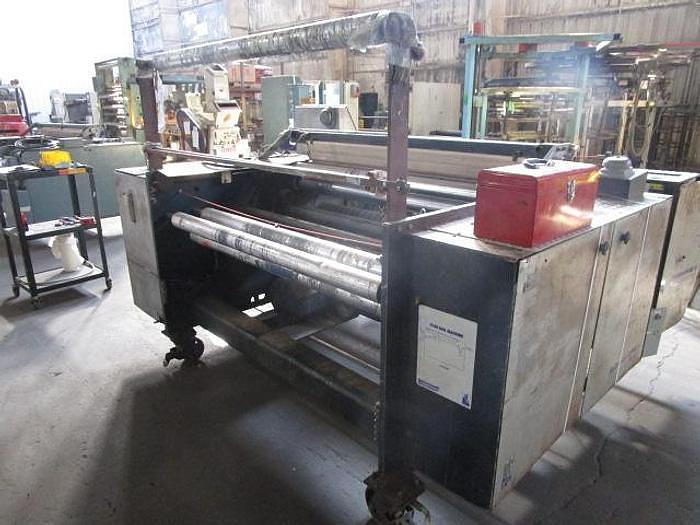 Used 1994 BATTENFELD-GLOUCESTER 418 HE 70 REEL-TO-REEL BAG PRE-CUTTER