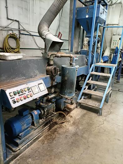 Used 2000 PREALPINA 85 mm. strand pelletizer