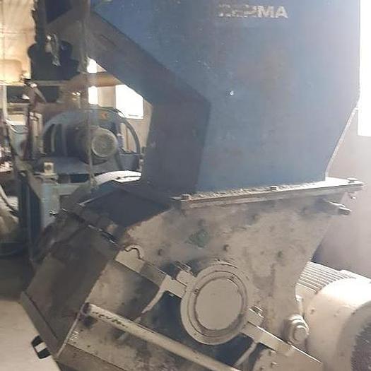 Used Granulator Zerma, model GSE 500, for plastic waste