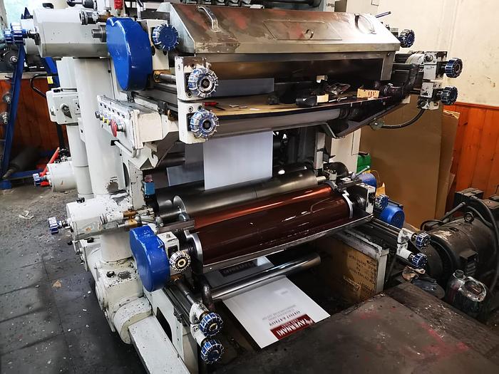 Used CARRARO FLEXO PRINT 4 col 800 mm.