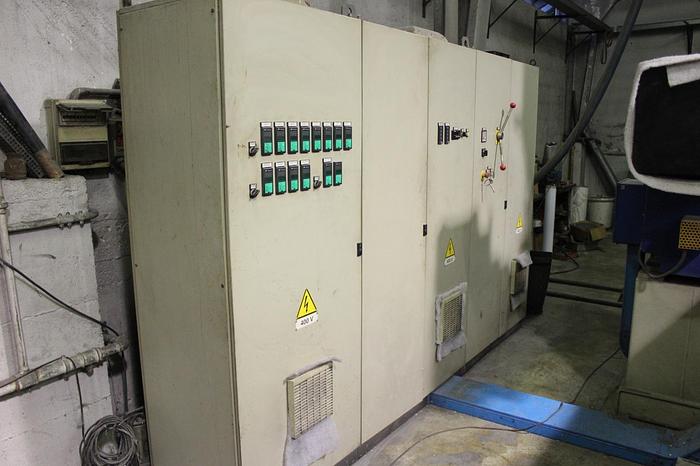 Used 2001 GAMMA MECCANICA 160 mm. extriuder for LDPE HDPE PP,..