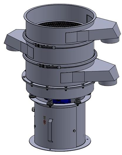 GERMANPLAST VIBRATING SCREEN - round type
