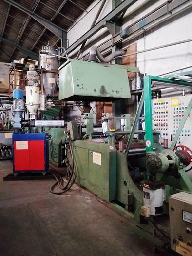Used AMUT SHEET EXTRUSION LINE s.90 mm w.900 mm.