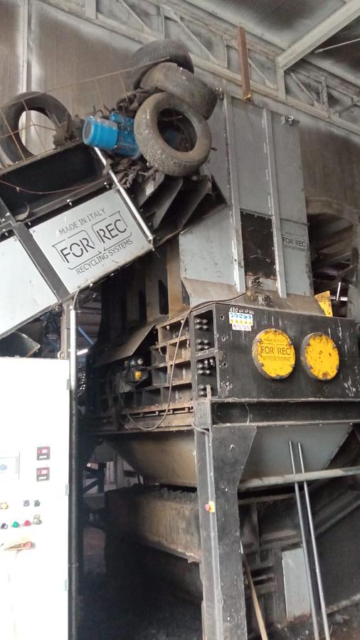 Used FORREC HEAVY DUTY GRANULATOR