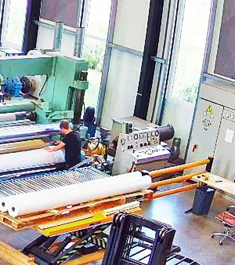 Used 3,6 mt.SLITTER REWINDER GOEBEL