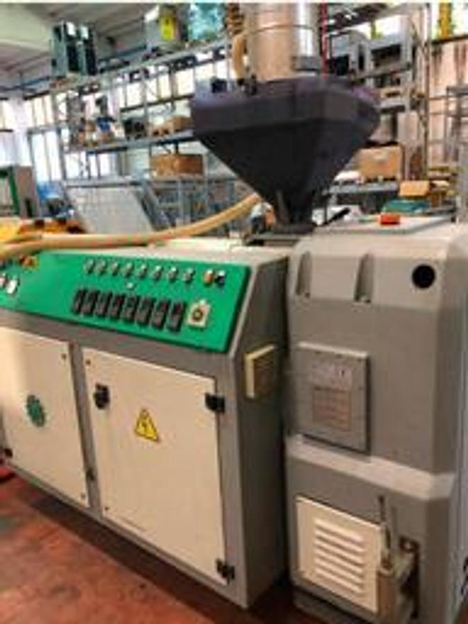 Used pvc-extruder-single-screw-cheap-60mm-28LD