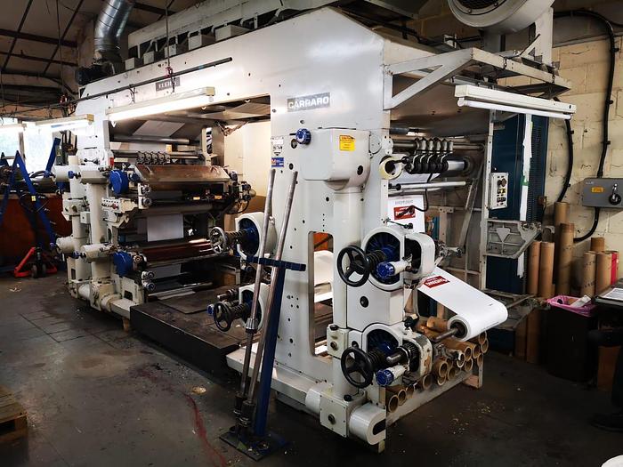 Used CARRARO FLEXO PRINT 4 col 800 mm.