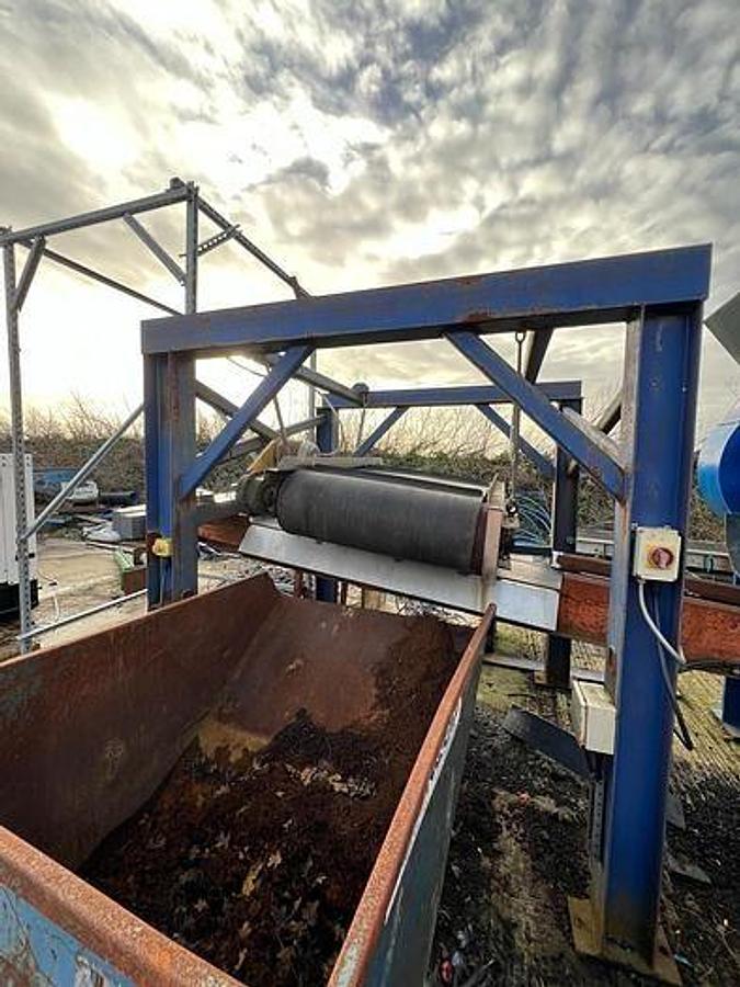 Used USED TYRE RECYCLING LINE MTB+ELDAN 1 Ton/h in 20 mm. (1st machine yields abt.10 T/h in chopped size)