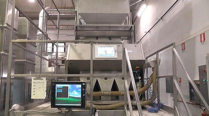 OPTICAL COLOR/POLYMER  SORTING UNITS