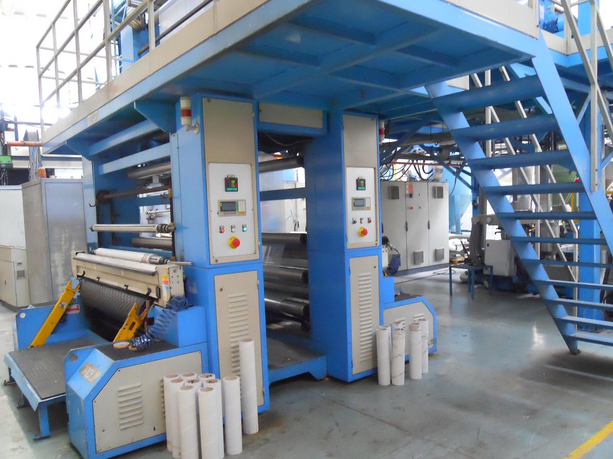 Used EXTRUDER GHIOLDI s.55-75-55, d.300, w.1700 mm.