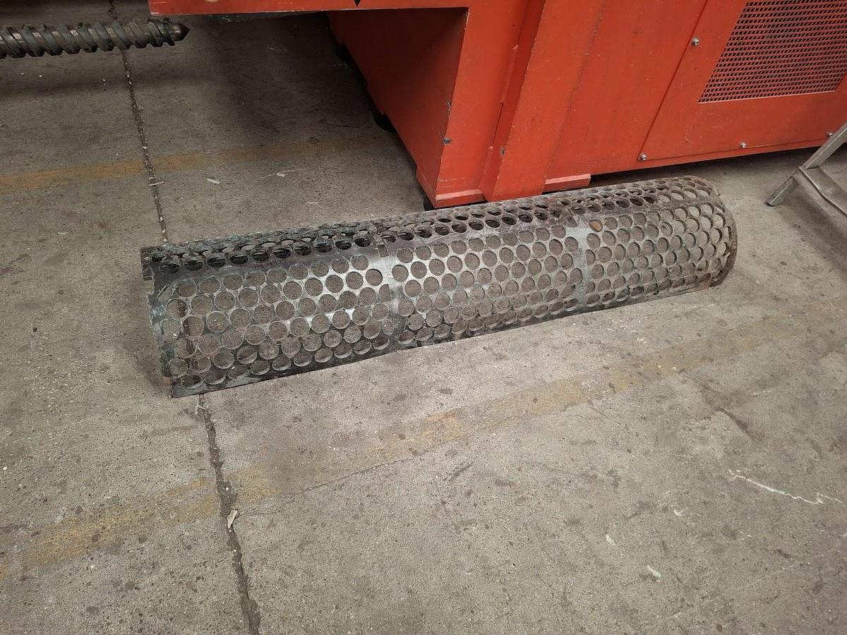 Refurbished single shaft shredder 1500 mm 90 kw weima 700 worked hours