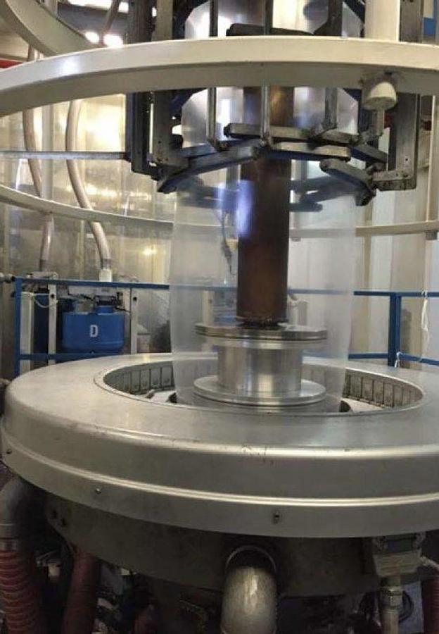 Used 2001 KIEFEL 5-layer dw.2000 mm-d.500 -500 kg/h