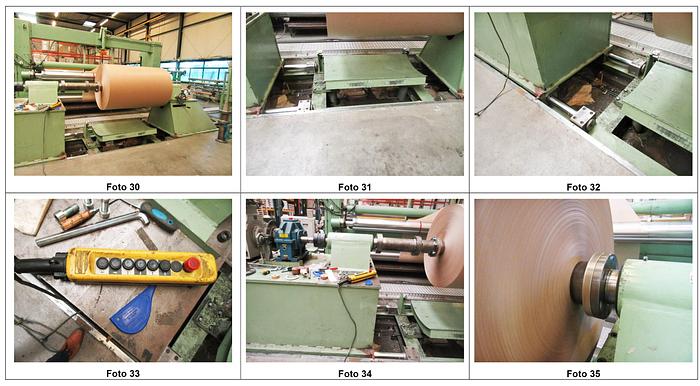 Used 3,6 mt.SLITTER REWINDER GOEBEL