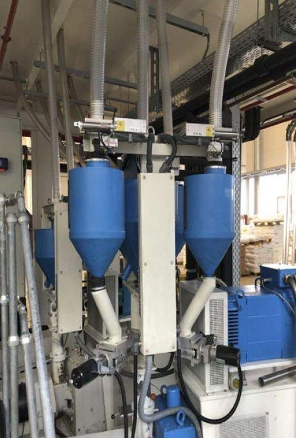 Used 2001 KIEFEL 5-layer dw.2000 mm-d.500 -500 kg/h