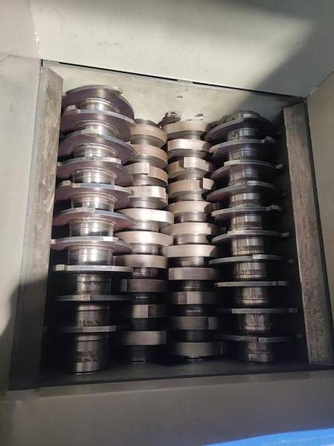 Used ISVE Combi 80-80 shredder+granulator