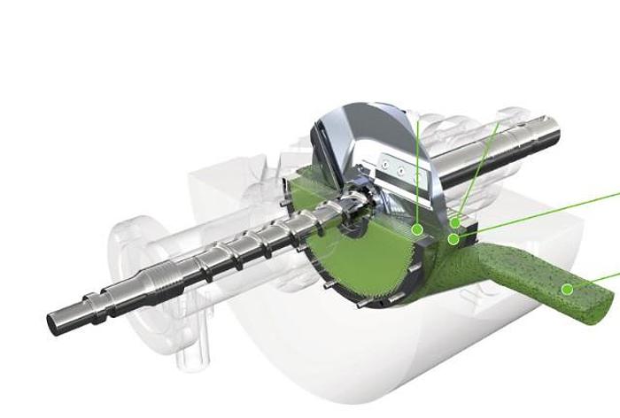 FULLY AUTOMATIC SCREENCHANGER, doctor-blade system