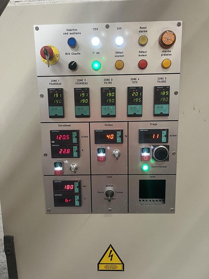 Refurbished LAB FILM EXTRUDER