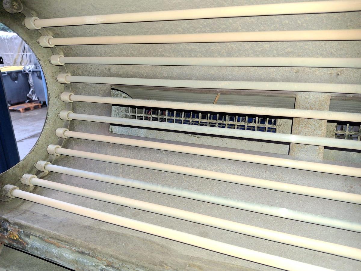 Refurbished extruder 160 mm. 50 LD 2x degassing with  energy saving IR heaters