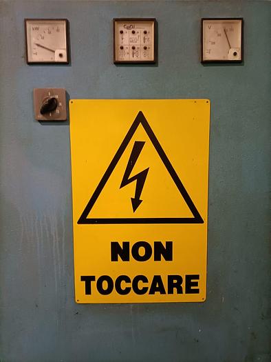 Used 2000 PREALPINA 85 mm. strand pelletizer