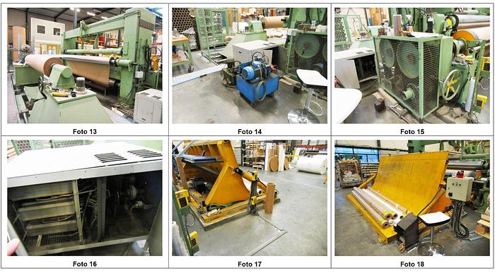 Used 3,6 mt.SLITTER REWINDER GOEBEL
