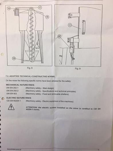 2023 ITALIAN CONSTRUCTOR VERTICAL MIXER 10.000 lt.