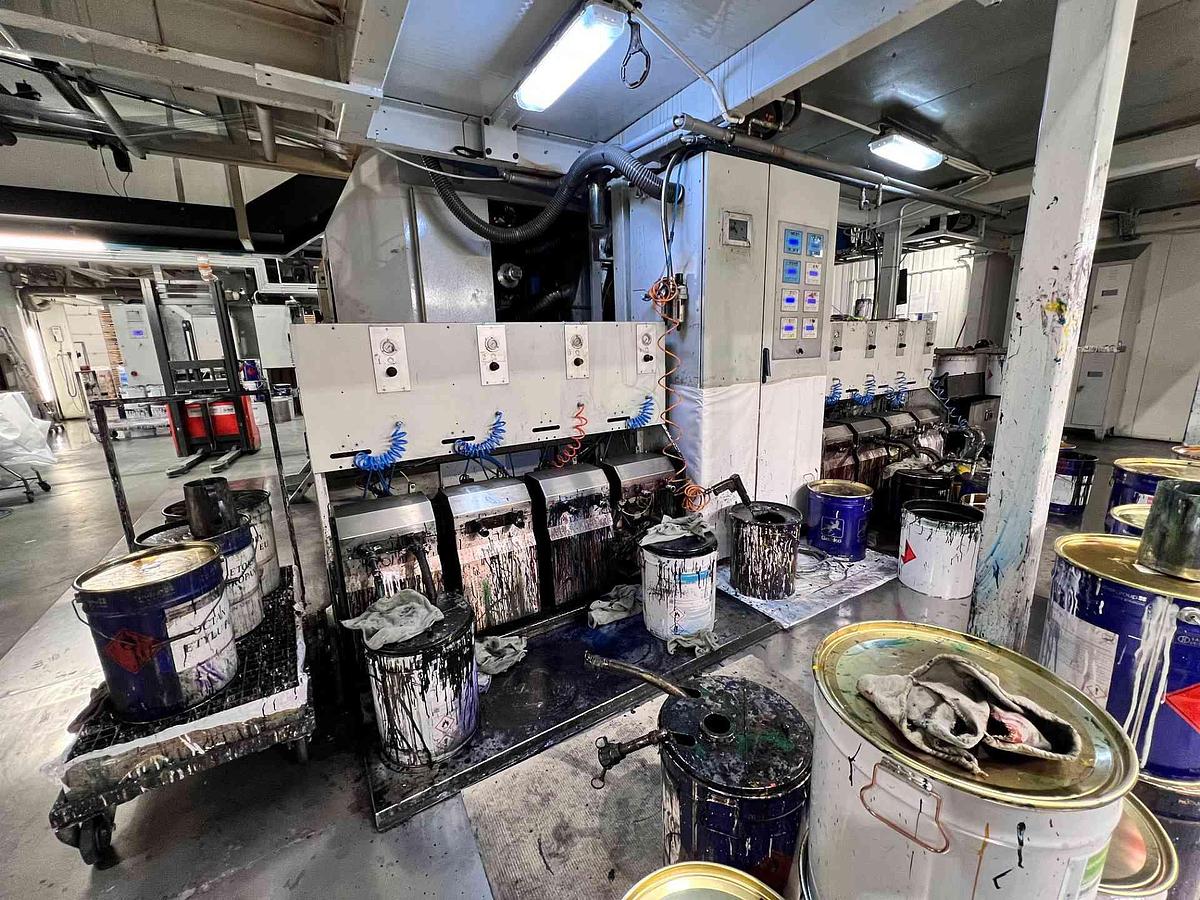 Used UTECO Gearless 8 col.1.000 mm.