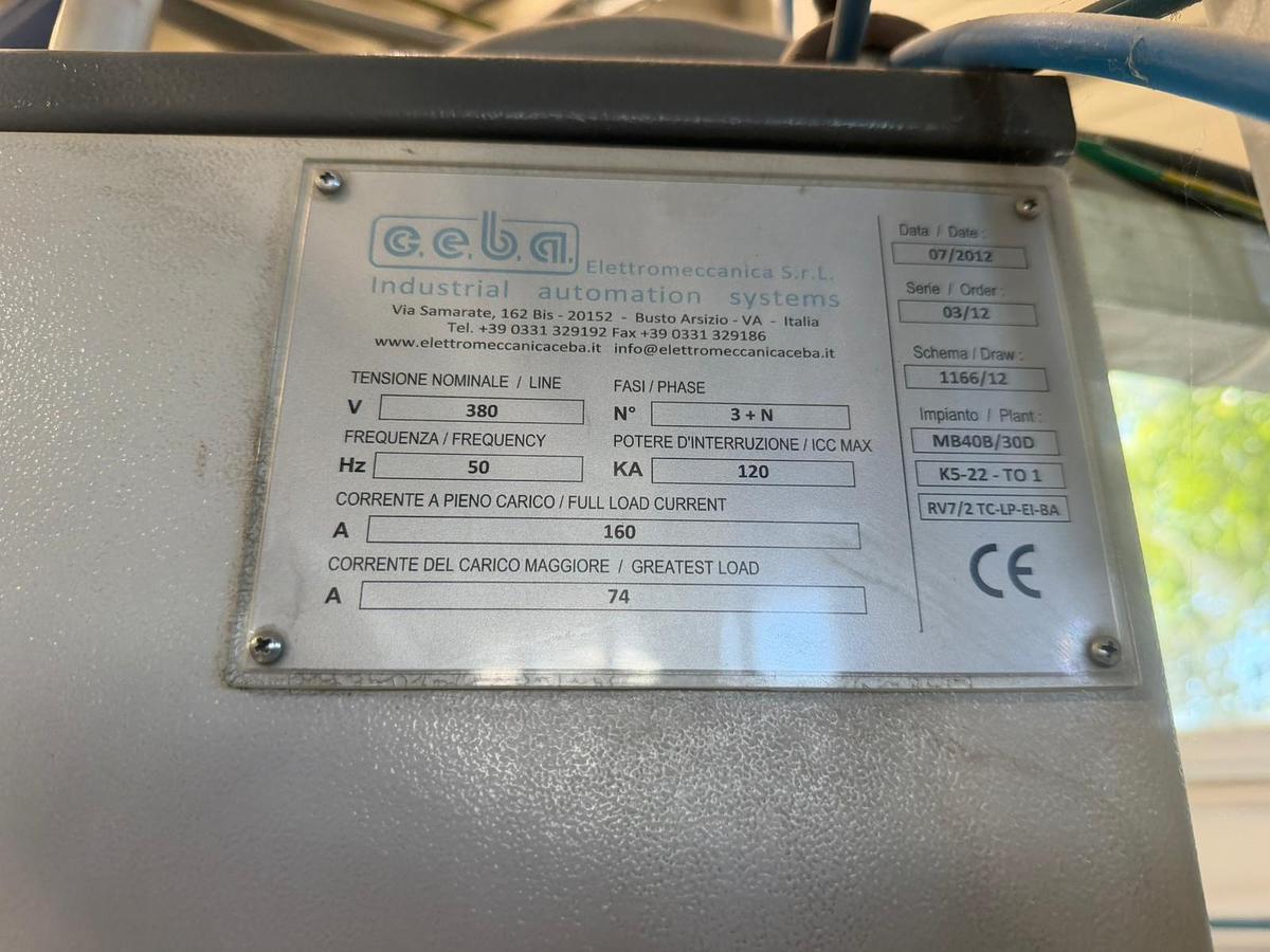 Used 2012 TECOM MONOBLOC 40 mm.