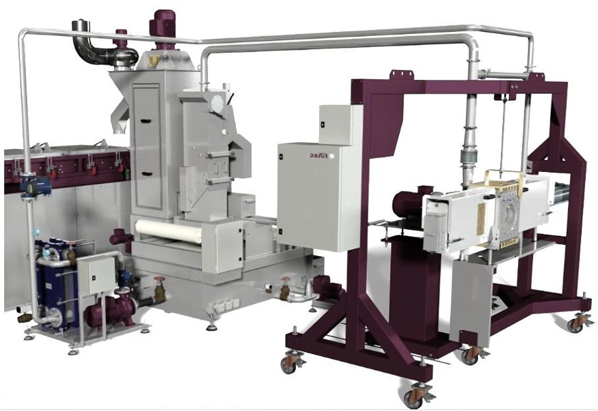 Refurbished 2019 FILTEC UNDERWATER PELLETIZER up to 2.500 kg/h