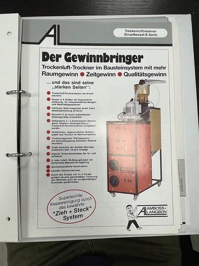 Used SINGLE SCREW EXTRUDER 60 mm 35 LD strand