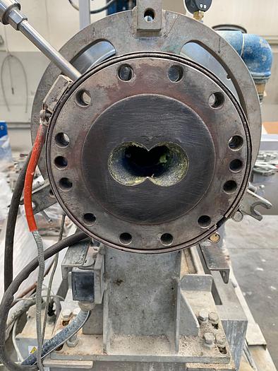 Refurbished COMAC 2x40 mm.37 LD COROTATING EXTRUDER 200 kg/h.