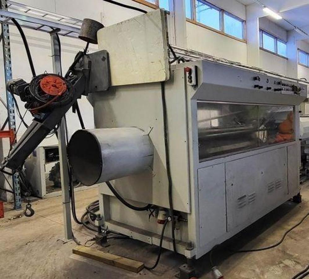 Used ROLLEPAAL TWIN SCREW PVC PIPES EXTRUSION LINE W2-125-22V