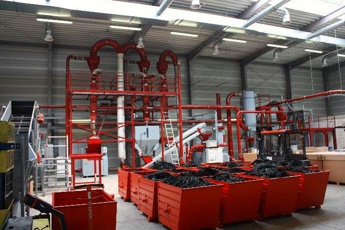 RUBBER PULVERIZING PLANT