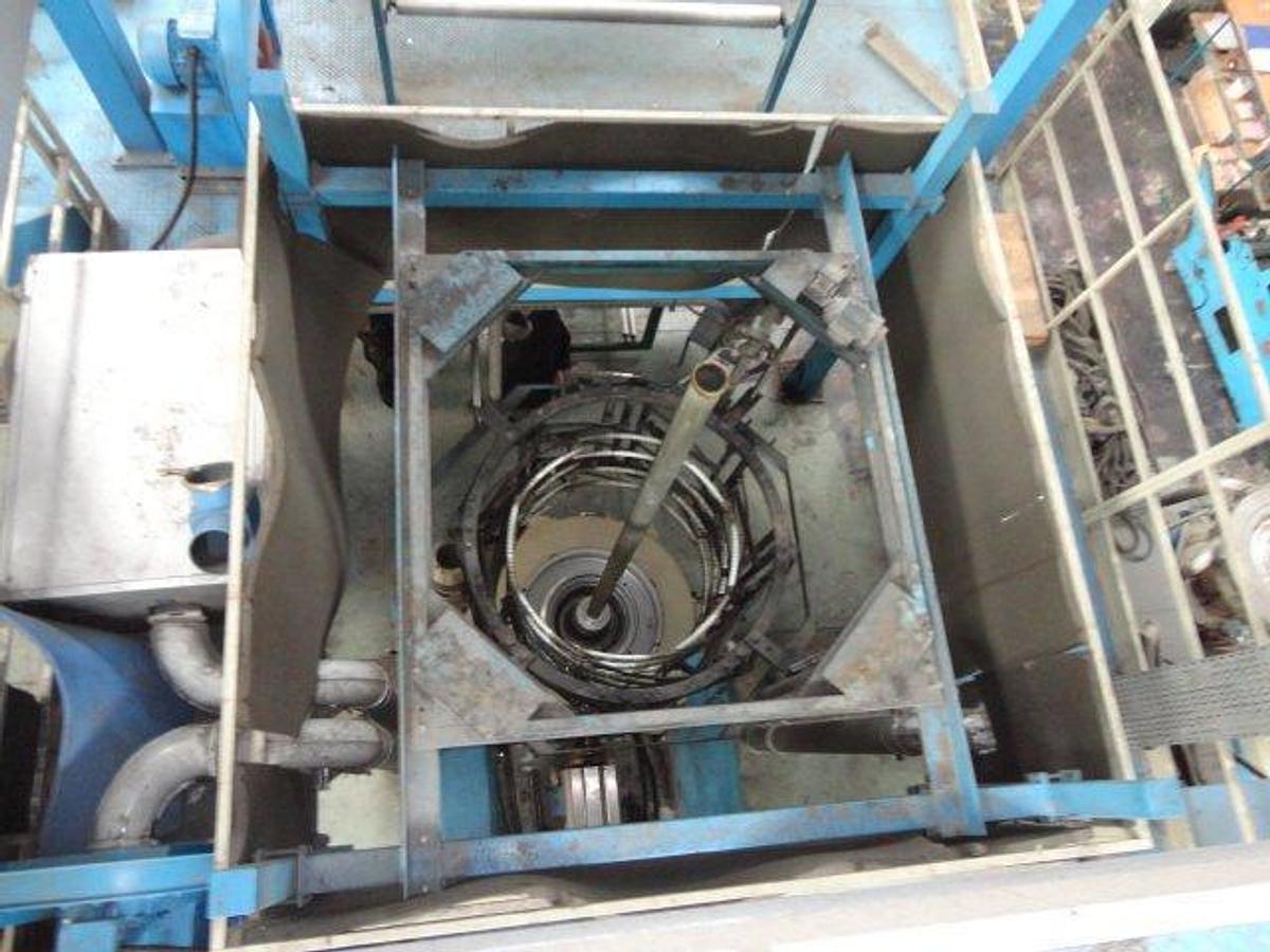 Used EXTRUDER GHIOLDI s.55-75-55, d.300, w.1700 mm.