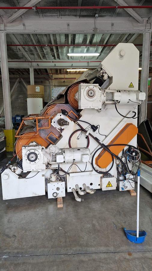 Used 2003 UNION Sheet extrusion line 1.500 mm wide 130 mm.screw Ø