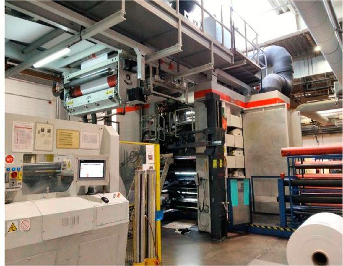 Used 2011 BOBST FISCHER & KRECKE 10 c 1450/1500 mm gearless FP16 - S10 10 col. 1450/1500 mm.gearless