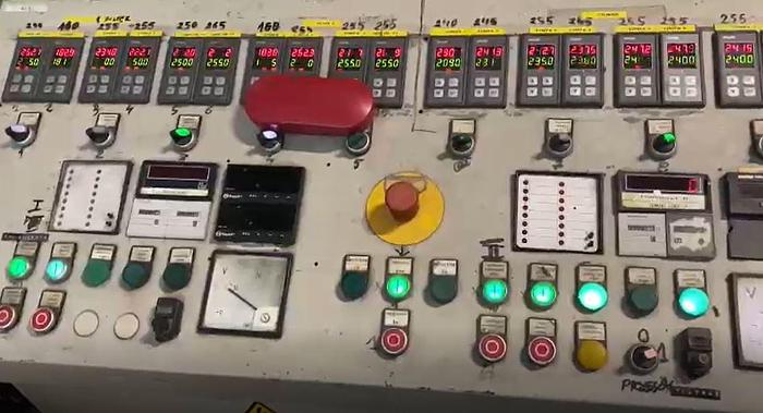 Used Complete granulation line with Erema 160